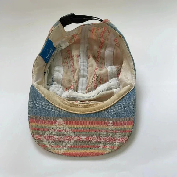 Fair Ends Southwestern print cot cap. Adjustable back strap. - Picture 9 of 12